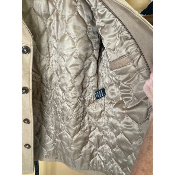 Black Rivet Wool camel brown jacket small - Picture 7 of 9